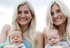 Бебетата са се появили с разлика само от два часа Еднояйчните