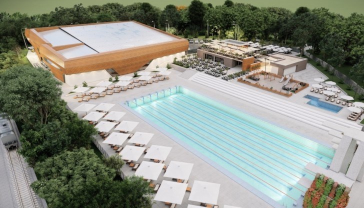 Плувният комплекс ще заеме мястото на досега съществуващия басейн "Норд" в Парка на младежта