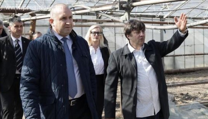 Това заяви държавният глава на среща с представители на оранжерийния бранш Това заяви държавният глава на среща с представители на оранжерийния бранш