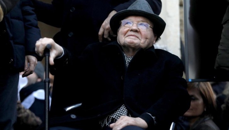 Проф. Монтание на протеста срещу ковид сертификатите в Милано на 15 януари тази година