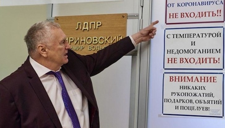 Експертите смятат, че Жириновски явно е отишъл твърде далеч в желанието си да се предпази