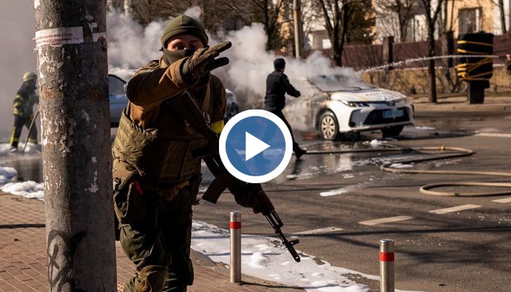 По улиците на Киев се води битка