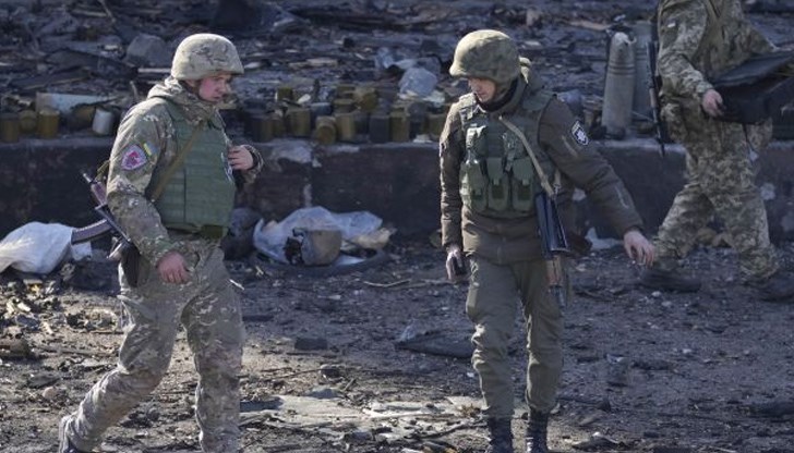 Временно е забавено настъплението на руските войски в Украйна, съобщава Министерството на отбраната на Великобритания