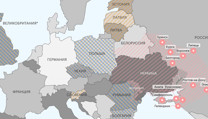 Русия де факто е откъсната от полети за Европа, отбеляза Илиян Василев с публикация в мрежата