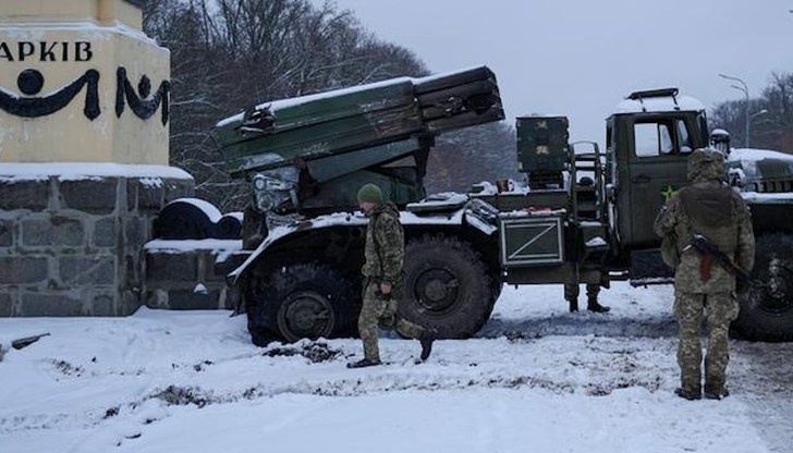 Руските военни сили са прогонени от града Руските военни сили са прогонени от града