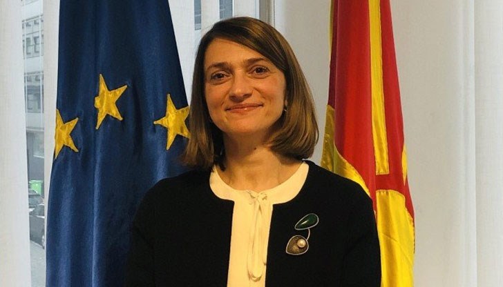 Агнеса Руси е ръководител на постоянната мисия на Северна Македония в ЕС