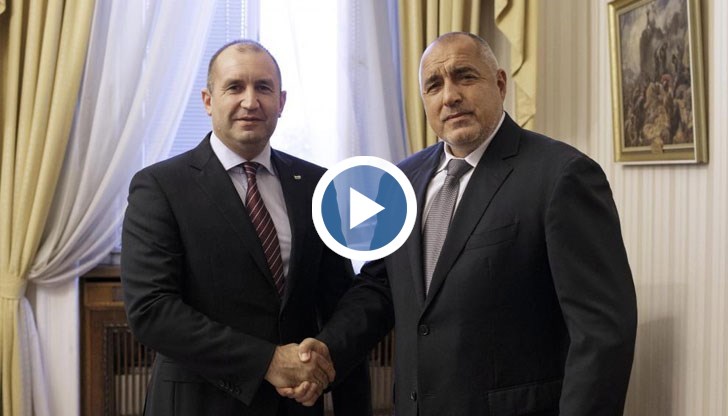 Водачът на ГЕРБ, който иначе воюва с президента, сега намери добра дума за него заради острите му думи към новата власт