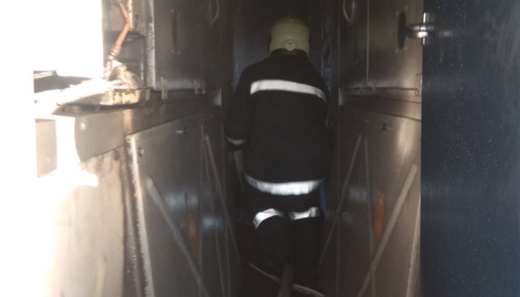 Композицията, натоварена с цимент, пътувала от Песнопой към Баня