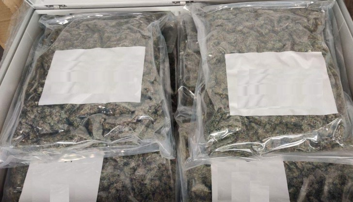 По случая е образувано досъдебно производство Над 17 кг марихуана