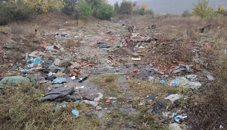Общината не може да се справи с огромно незаконно сметище