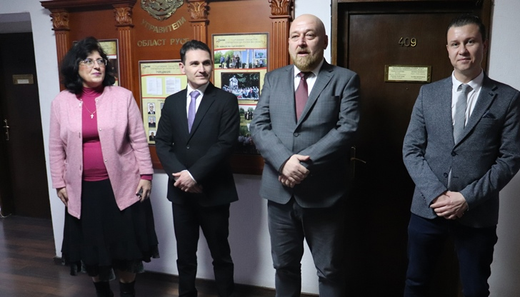 Людмил Христов встъпи като заместник областен управител на област Русе