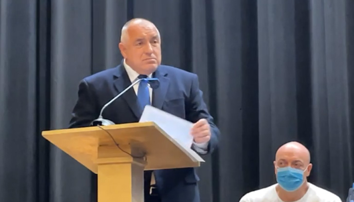 Бойко Борисов е на среща с активистите на ГЕРБ в