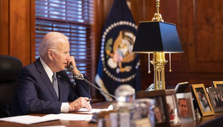 Американският президент Джо Байдън е обсъдил с руския президент Владимир