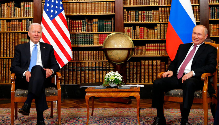 Президентите на САЩ и Русия Джо Байдън и Владимир Путин