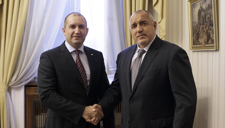 Водачът на ГЕРБ, който иначе воюва с президента, сега намери