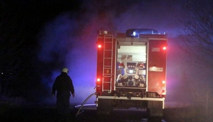 Огънят е бил предизвикан от цигарата на пациентПожар е избухнал