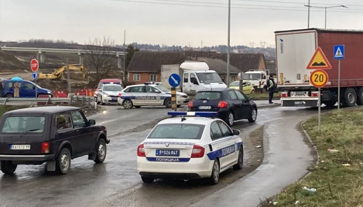 В сръбската столица Белград тази сутрин стана тежък инцидент с