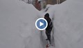 9 метра сняг затрупа град в Турция