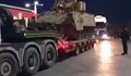 Американска бойна техника навлезе в България през нощта