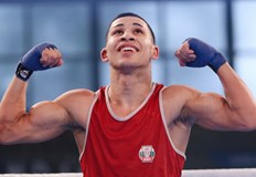 Европейският шампион за мъже до 22 години Радослав Росенов трудно