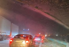 За тежък трафик и в двете платна на Мойсеевия баир