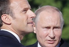 Той е заявил пред Макрон готовност за диалог с Киев