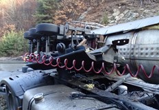 Временно движението по път I 5 Русе Велико Търново в района Бяла се