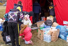 Вече седмица Хуманитарен център Каритас работи активно в помощ на