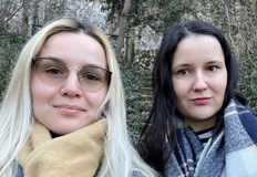 Заедно със своята приятелка Полина подписаха писмо срещу агресията на