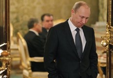 Путин е фрустриран от развоя на бойните събития намира се