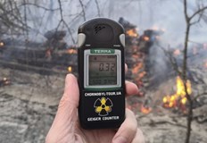 Горски пожари бушуват вече дни наред около атомната електроцентрала Чернобил