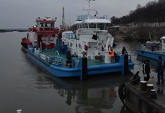 Корабът Искър вече е в РусеНай новият кораб който става част от флота