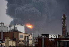 Мощни експлозии край ЛвовРуските сили са превзели градчето Славутич където