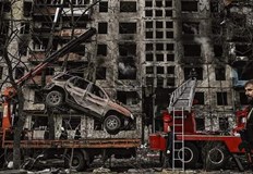 Цяла нощ бяхме в бомбоубежището През цялата нощ сирени тревога