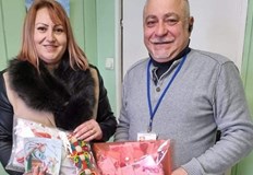 Малчугани от ДГ Русалка направиха мартеници за лекарите и персонала