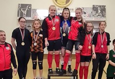 Tрето място за кадетите до 15 години на Тежкоатлетически спортен клуб