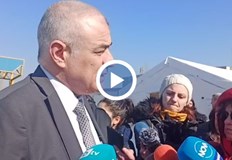 Министърът на труда и социалната политика Георги Гьоков пристигна на