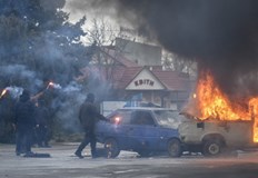 След последните сражения в Украйна южният град Херсон с население