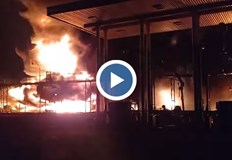 Два пожара избухнаха в Житомир и село ЧерниаховПричината е въздушна