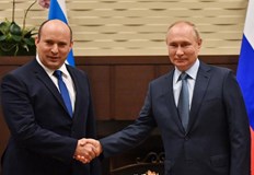 След това замина за ГерманияИзраелският премиер Нафтали Бенет посети днес