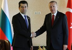 Президентът на Турция Реджеп Тайип Ердоган прие днес министър председателя на