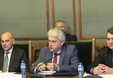 Министърът се яви на изслушване в Комисията по вътрешна сигурност