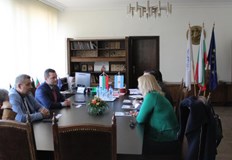 Кметът на Русе Пенчо Милков посрещна днес посланика на Аржентина в България Н