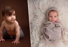 Фотографът от Русе Мирела Партинова запечатва в студиото си първите дни на