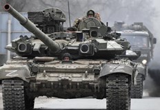 Сражения се водят в село Скибин близо до входа на