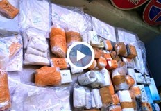 Те са били укрити в тайник в пода на лек