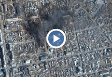 Шокиращи кадри от разрушенията в МариуполГрадът е обстрелван от руската армия от две