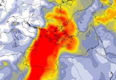 Чакат ни оранжево небе и оранжев дъждПрез следващите 48 часа
