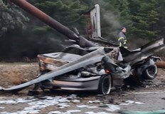 БМВ с 23 годишен водач се е блъснал в стълбЕдин загинал и