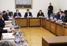 Министър председателят Кирил Петков участва в изнесено заседание на Консултативния съвет